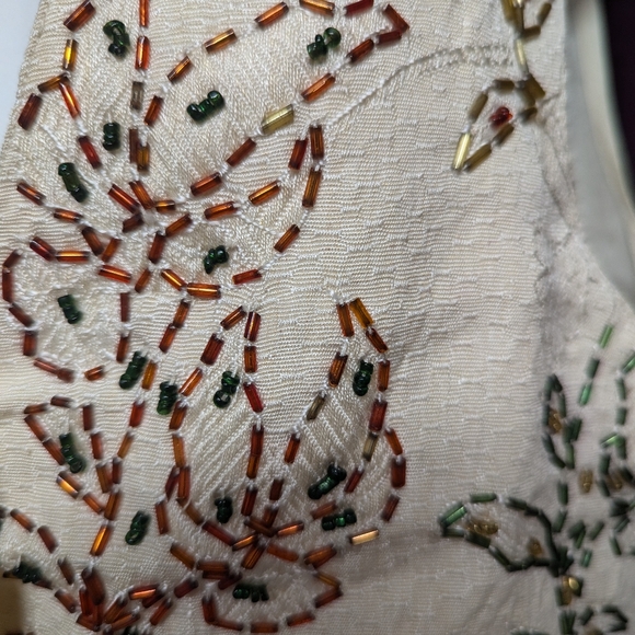 Vintage "avant garde"beaded vest perfect condition! - Picture 2 of 5